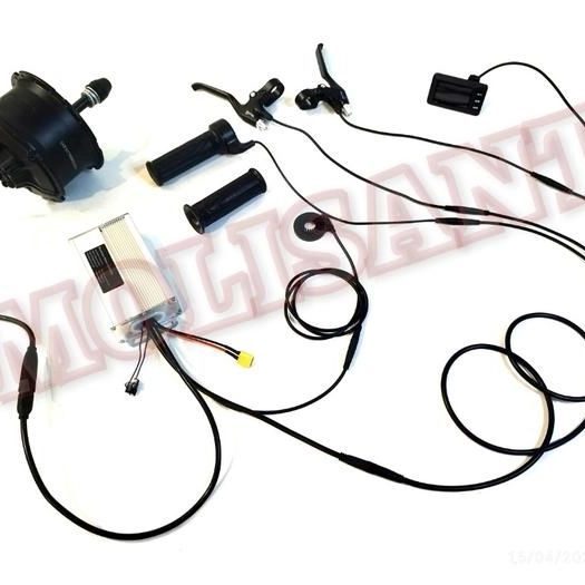 ebike kit bldc fatbike rear hub 750w 48v freewheel waterproof