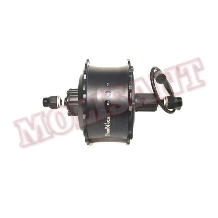 rear hub ebike fatbike 500w 48v cassette bldc brushless waterproof