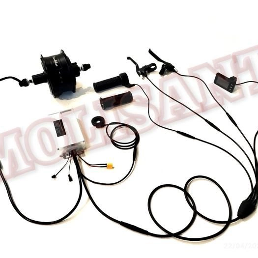 ebike kit fatbike rear hub 750w 48v cassette waterproof